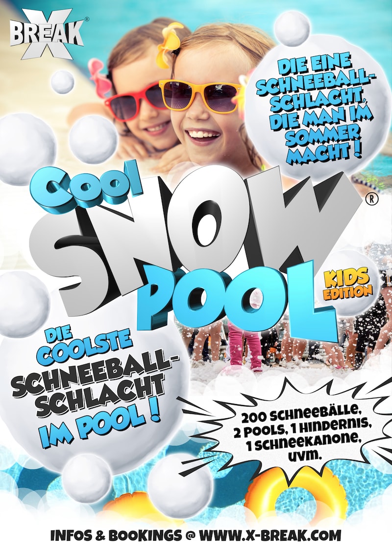 Poolparty mit Actioneinlage